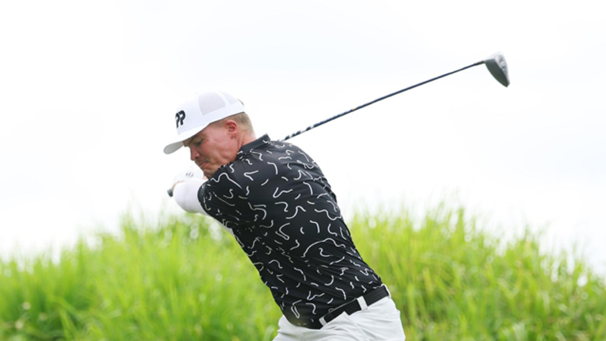 Slovenský golfista Tadeáš Teťák.