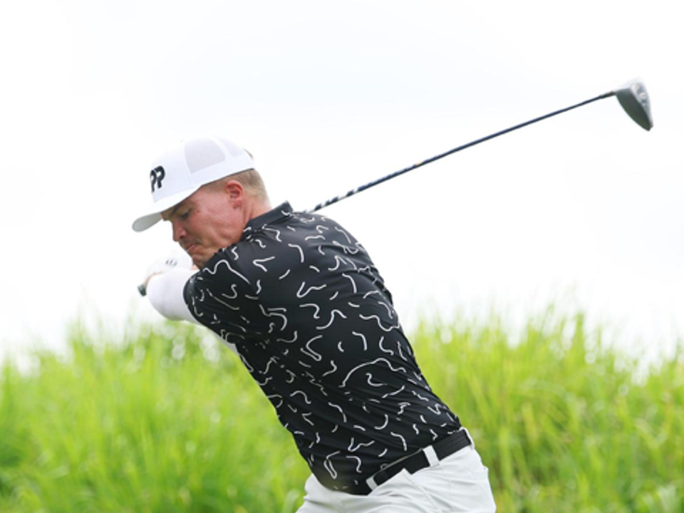 Slovenský golfista Tadeáš Teťák.