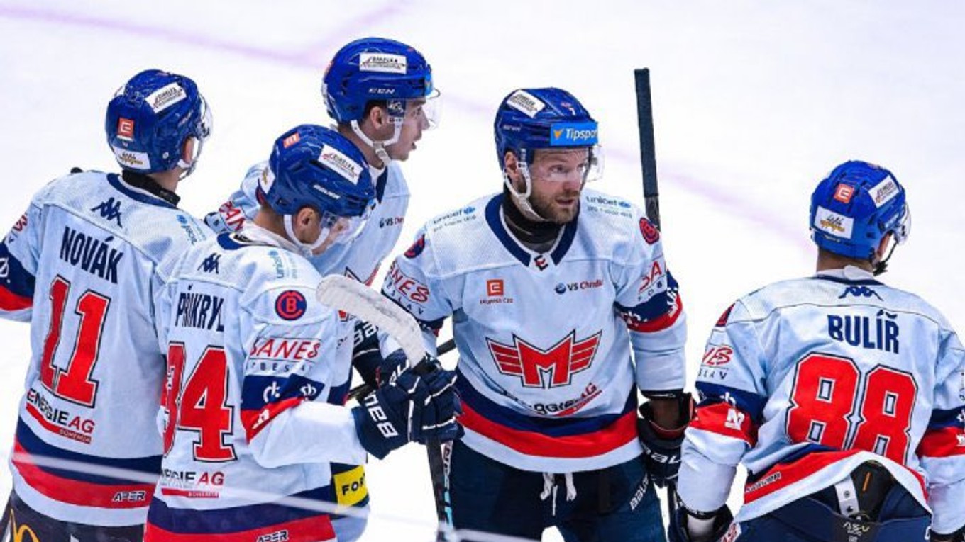 Hokejisti Českých Budějovíc. 