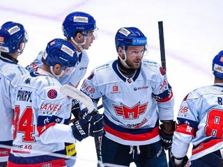 Hokejisti Českých Budějovíc. 