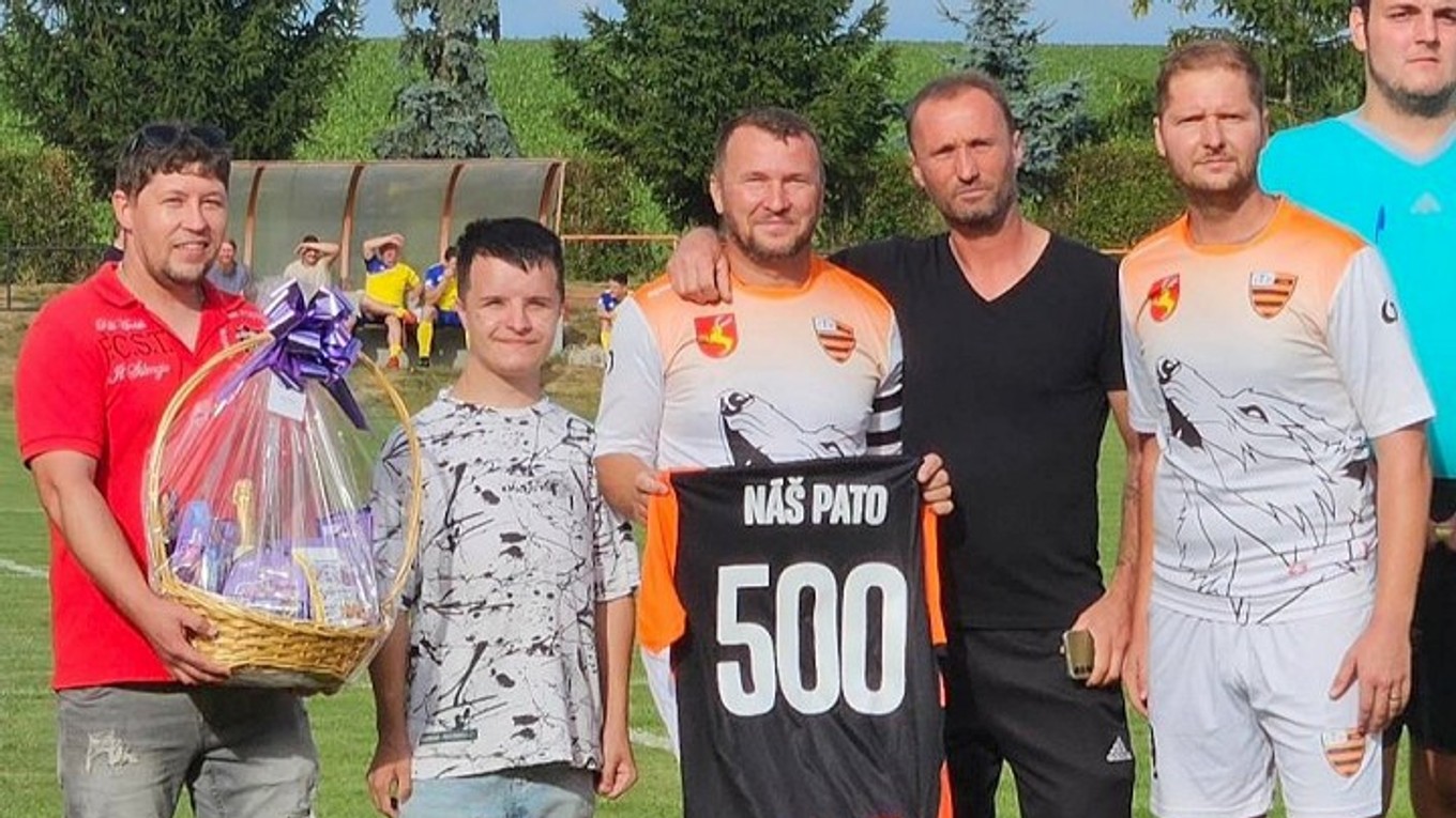 Patrik Čerňanský odohral 500. zápas za svoj milovaný klub.