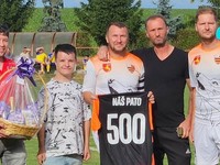 Patrik Čerňanský odohral 500. zápas za svoj milovaný klub.