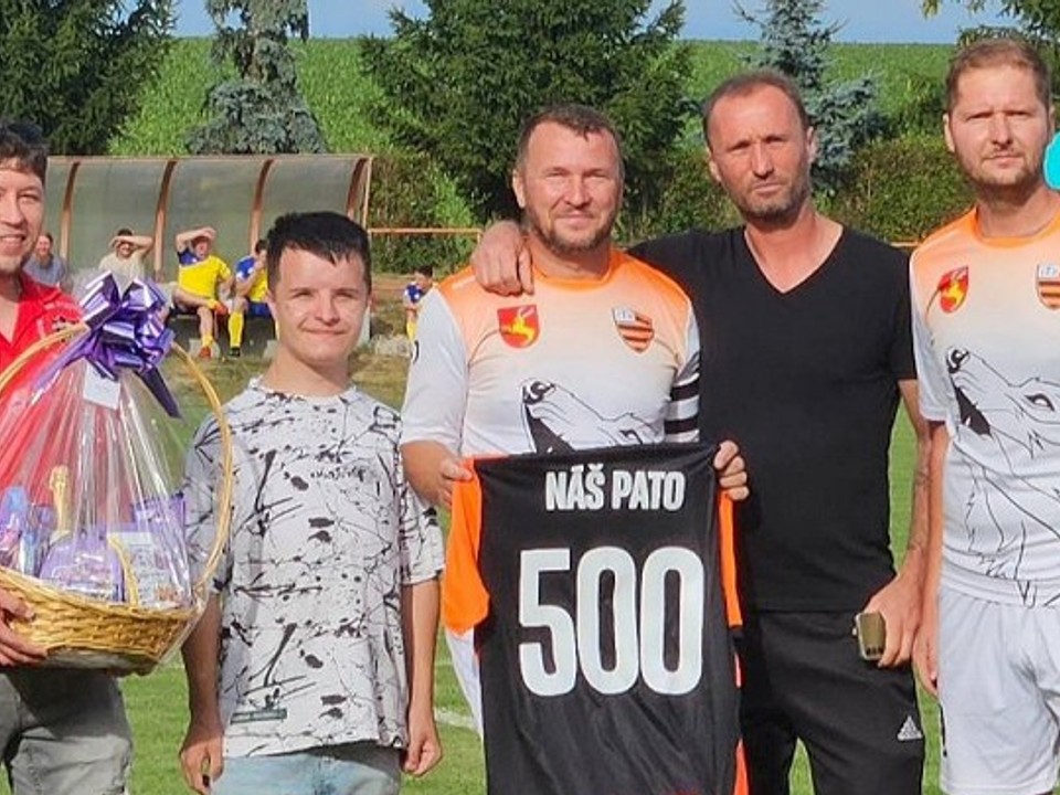 Patrik Čerňanský odohral 500. zápas za svoj milovaný klub.