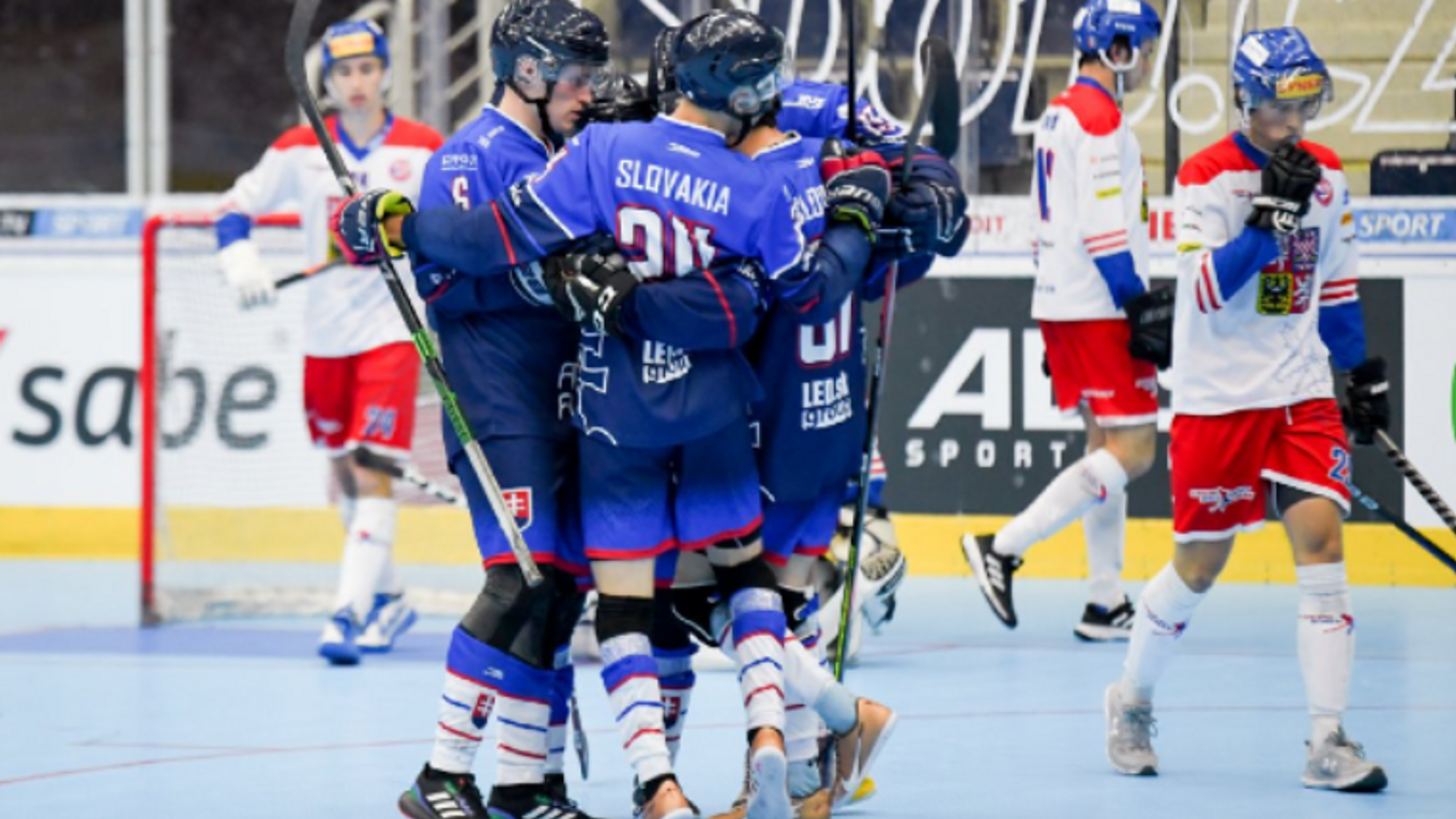 Slovensko U20 - Kanada U20, ONLINE prenos zo zápasu o bronz na MS v hokejbale juniorov 2023 LIVE.