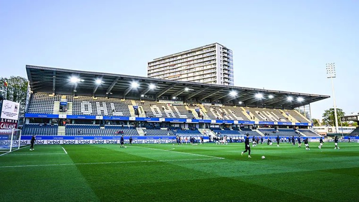 Štadión v Leuvene.