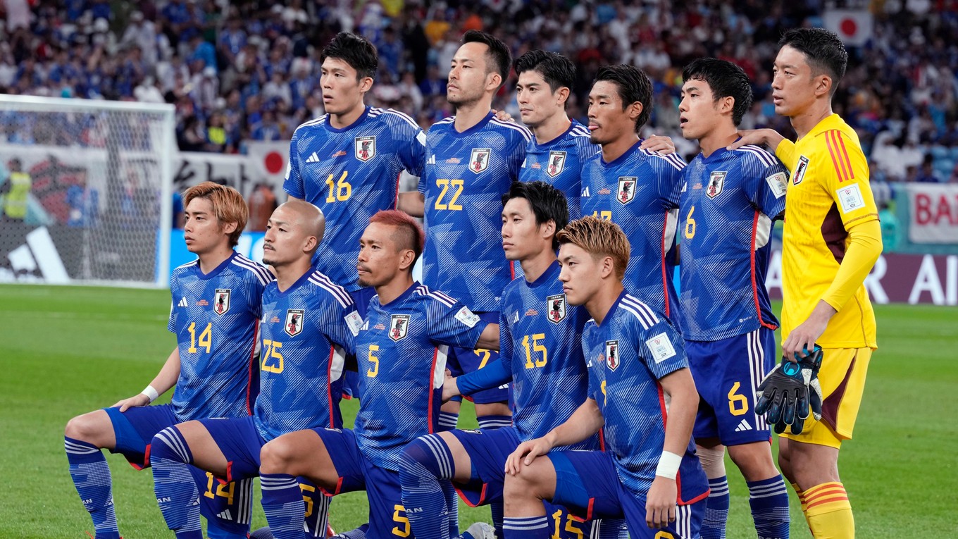 Futbalisti Japonska.