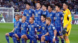 Futbalisti Japonska.