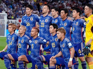 Futbalisti Japonska.