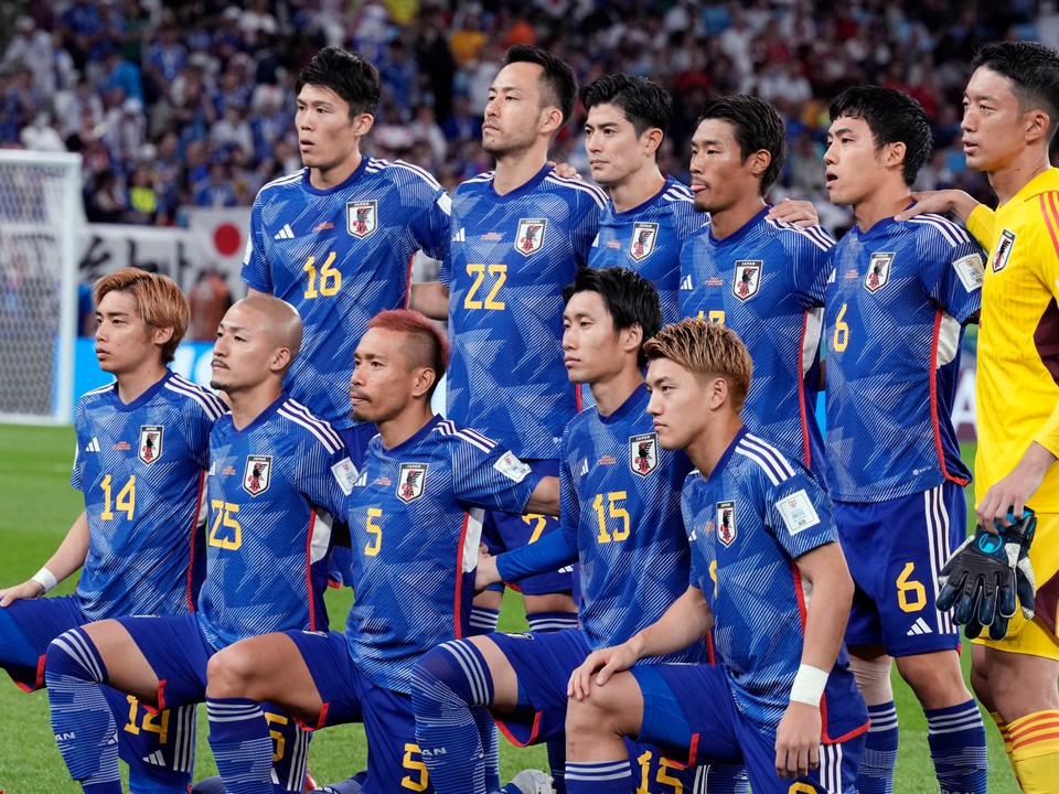 Futbalisti Japonska.