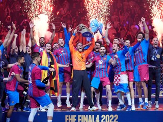 Hádzanári FC Barcelona.