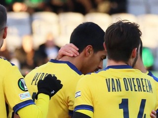 Futbalisti Maccabi Tel Aviv.