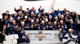Fínski hokejisti na MS v hokeji 2022.