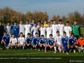 Nominácia tímu VsFZ "15" na priateľský zápas s Maďarskom "15"