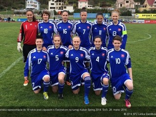 Nominácia ženskej reprezentácie do 19 rokov na medzinárodný turnaj UEFA Development Tournament v Slovinsku