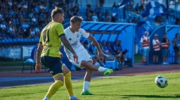 Záber zo zápasu Slovan Bratislava B - Inter Bratislava