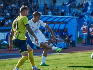 Záber zo zápasu Slovan Bratislava B - Inter Bratislava