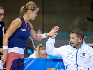 Anna Karolína Schmiedlová a Matej Lipták.