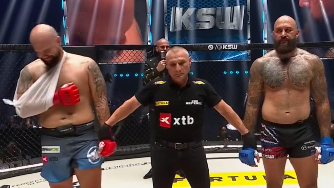 Duel ťažkých váh medzi Michalom Martínkom a Matheusom Scheffelom skončil predčasne.