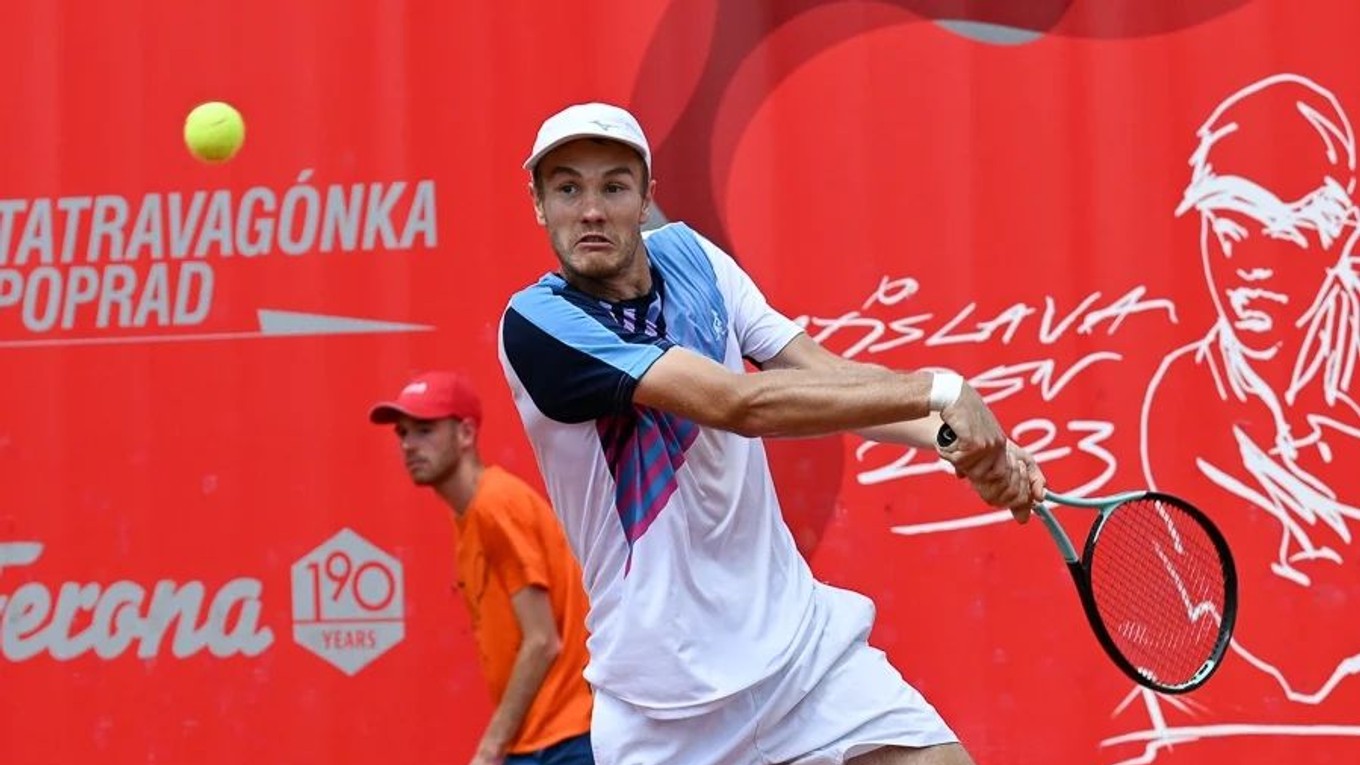Vitalij Sačko na turnaji Bratislava Open 2023.