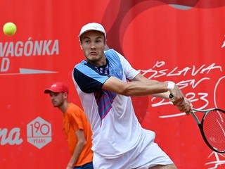 Vitalij Sačko na turnaji Bratislava Open 2023.