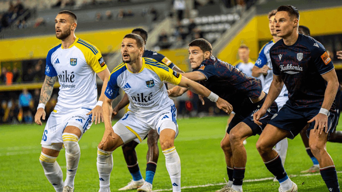 Záber zo zápasu FC Košice - DAC Dunajská Streda