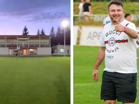 Šéf TJ Lovča Michal Bien sa zaslúžil, aby v obci mali umelé osvetlenie.
