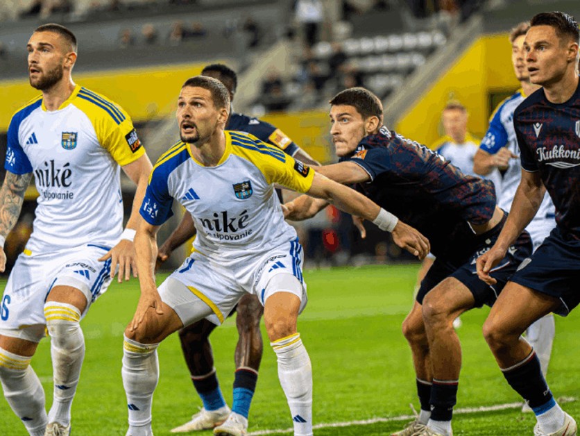 Záber zo zápasu FC Košice - DAC Dunajská Streda