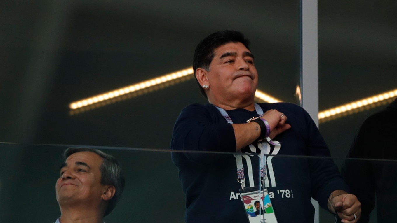 Diego Maradona.