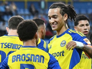 Hráči MFK Zemplín Michalovce v zápase Niké ligy.