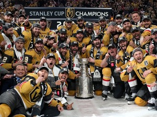 Vegas Golden Knights vyhrali Stanley Cup v roku 2023.