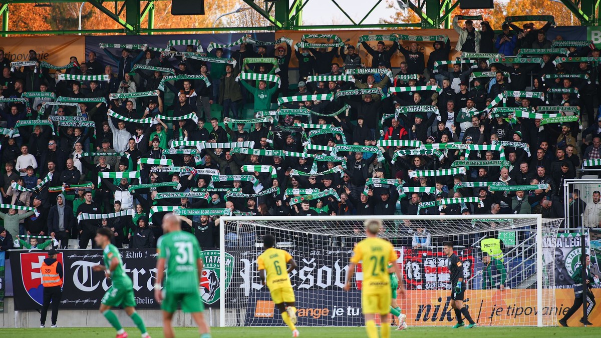 Fanúšikovia Prešova.