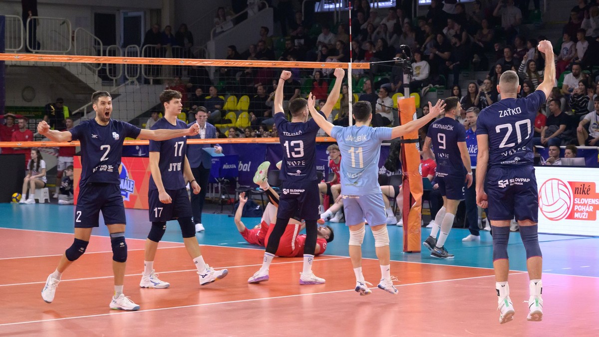 Hráči VK Slovan Bratislava.