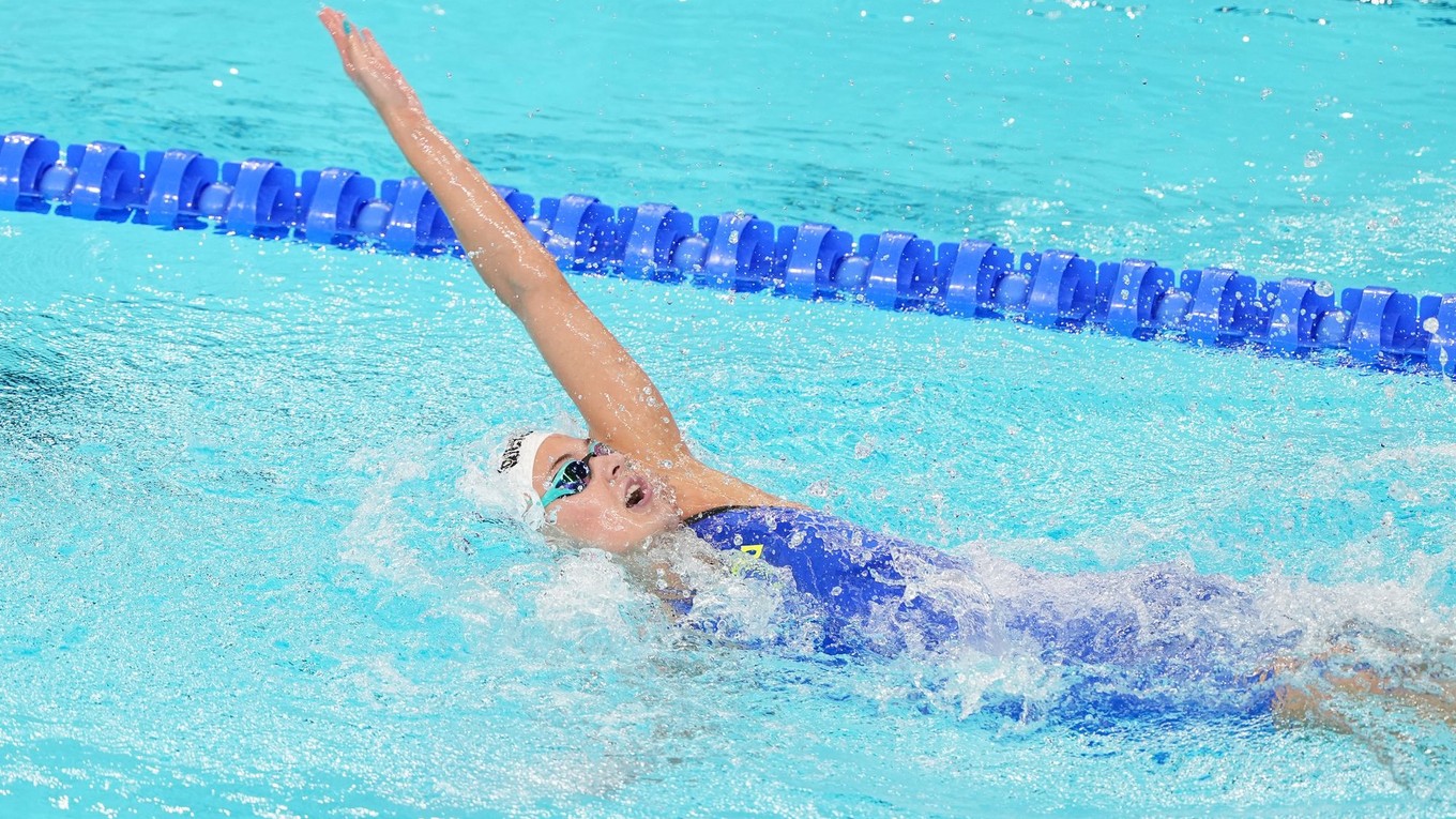 Slovenská plavkyňa Tamara Potocká.