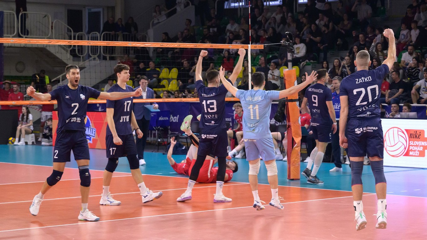 Hráči VK Slovan Bratislava.
