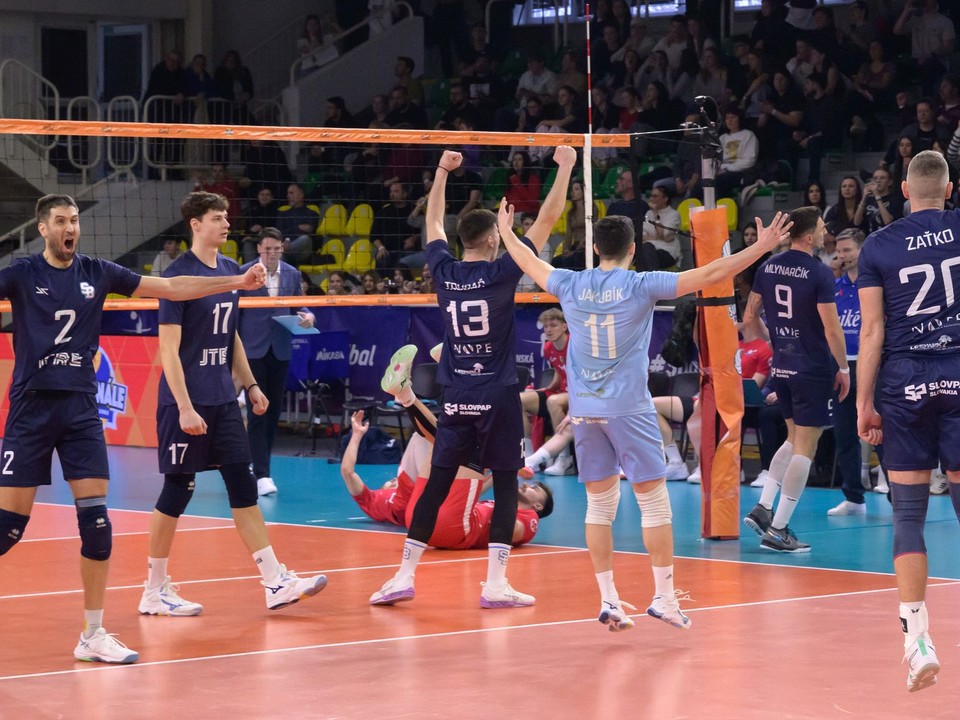 Hráči VK Slovan Bratislava.