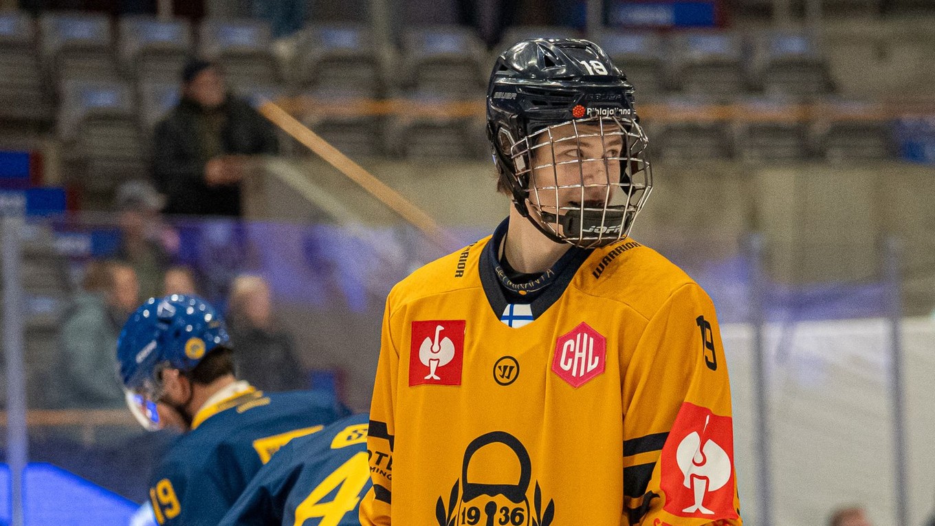 Jakub Floriš v drese Lukko Rauma