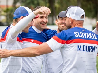 Slovenskí reprezentanti.