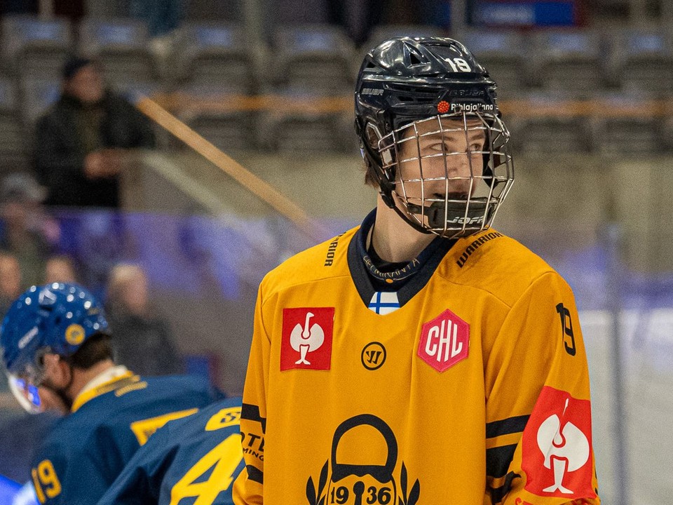 Jakub Floriš v drese Lukko Rauma