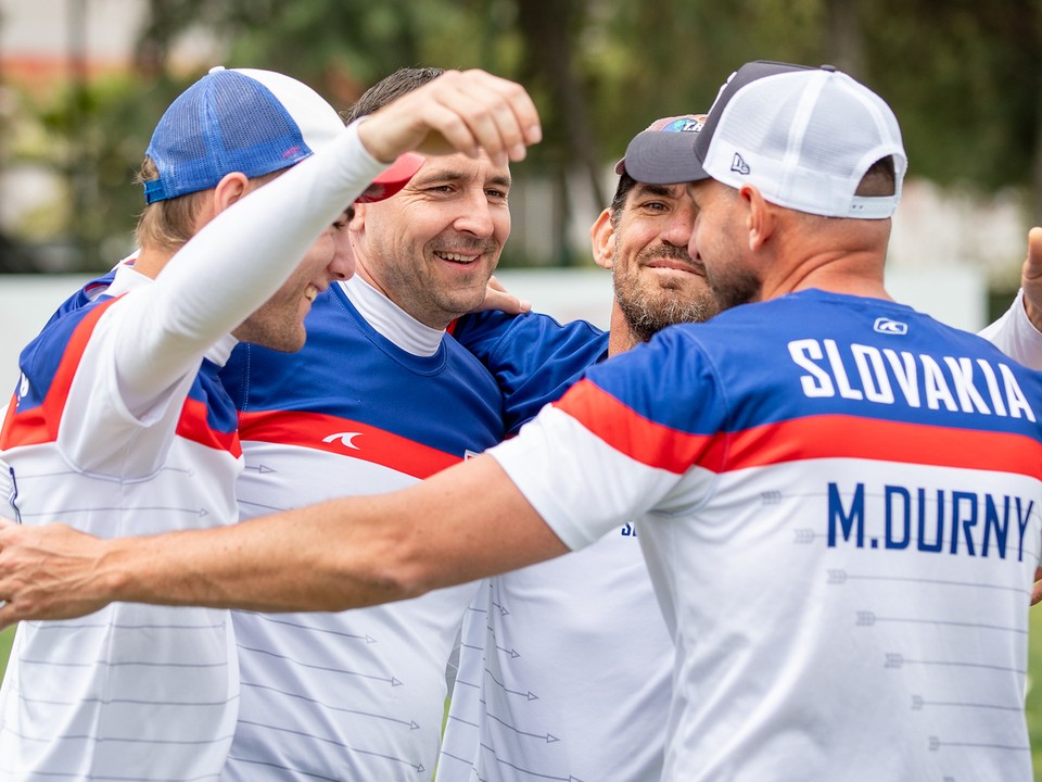 Slovenskí reprezentanti.