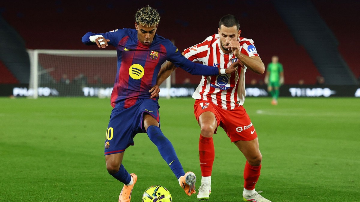 Lamine Yamal a Dávid Hancko