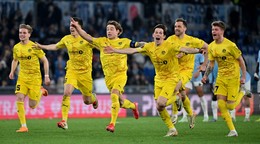 Futbalisti Bodö/Glimt sa tešia po postupe do semifinále Európskej ligy.