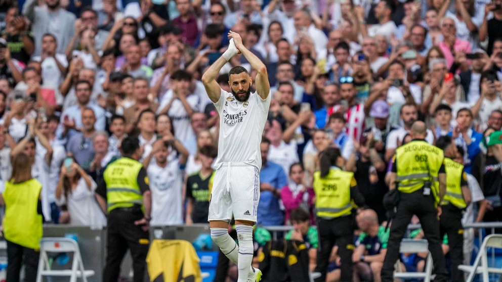 Karim Benzema po poslednom zápase v drese Realu Madrid.