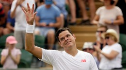 Kanadský tenista Miloš Raonič.