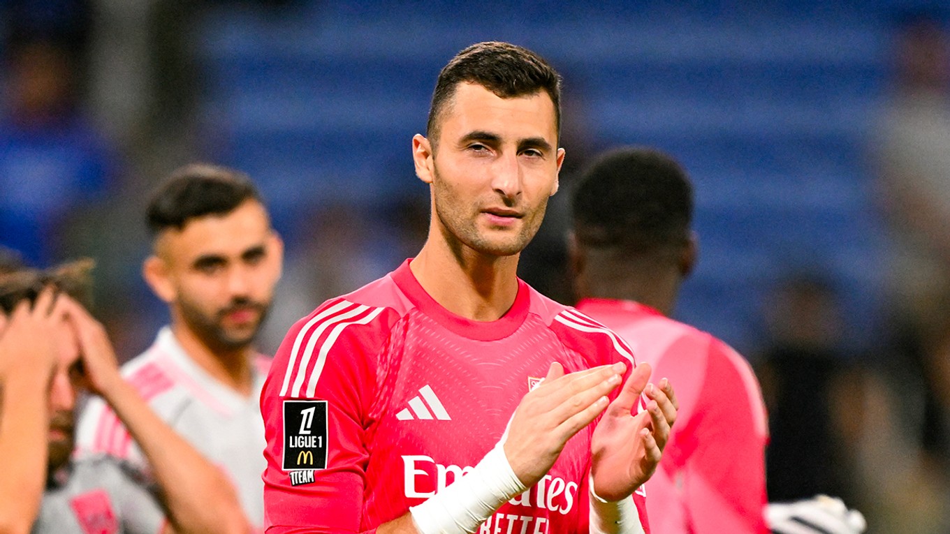 Dominik Greif v drese Lyonu. 