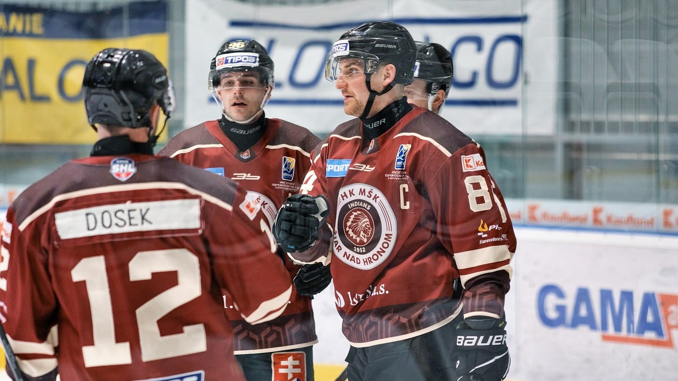 Hokejisti HK Žiar nad Hronom.