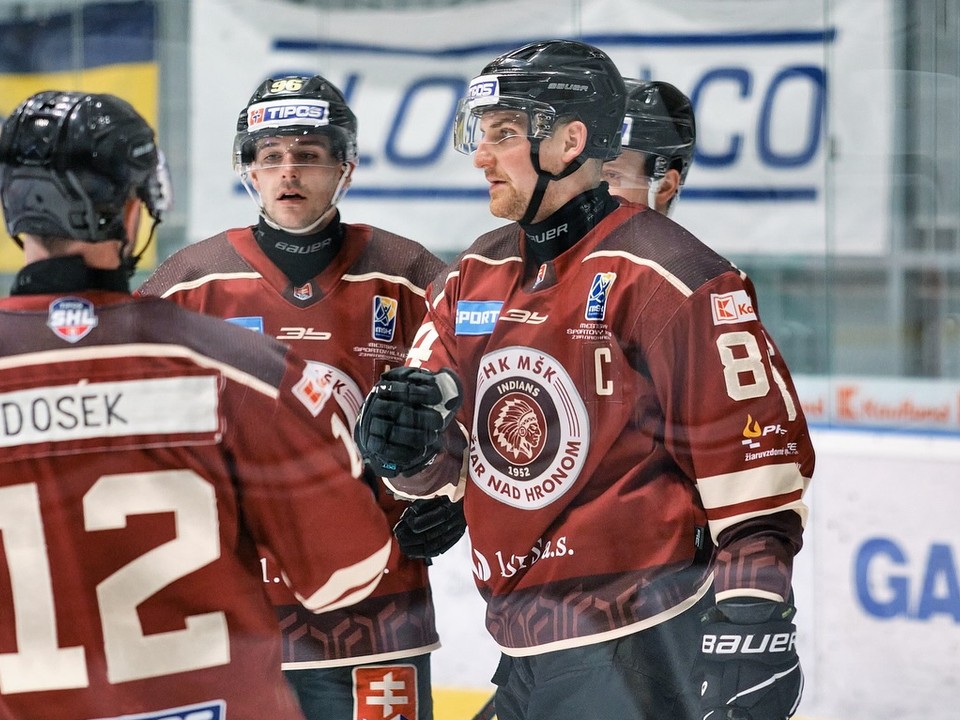 Hokejisti HK Žiar nad Hronom.