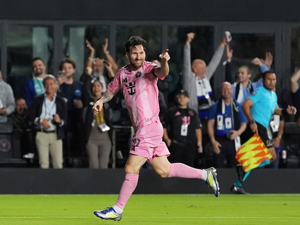 Lionel Messi v drese Inter Miami.