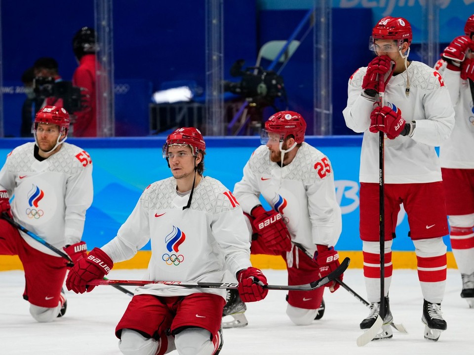 Hokejisti Ruského olympijského výboru. 