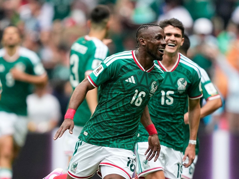 Futbalisti Mexika počas MS 2026.