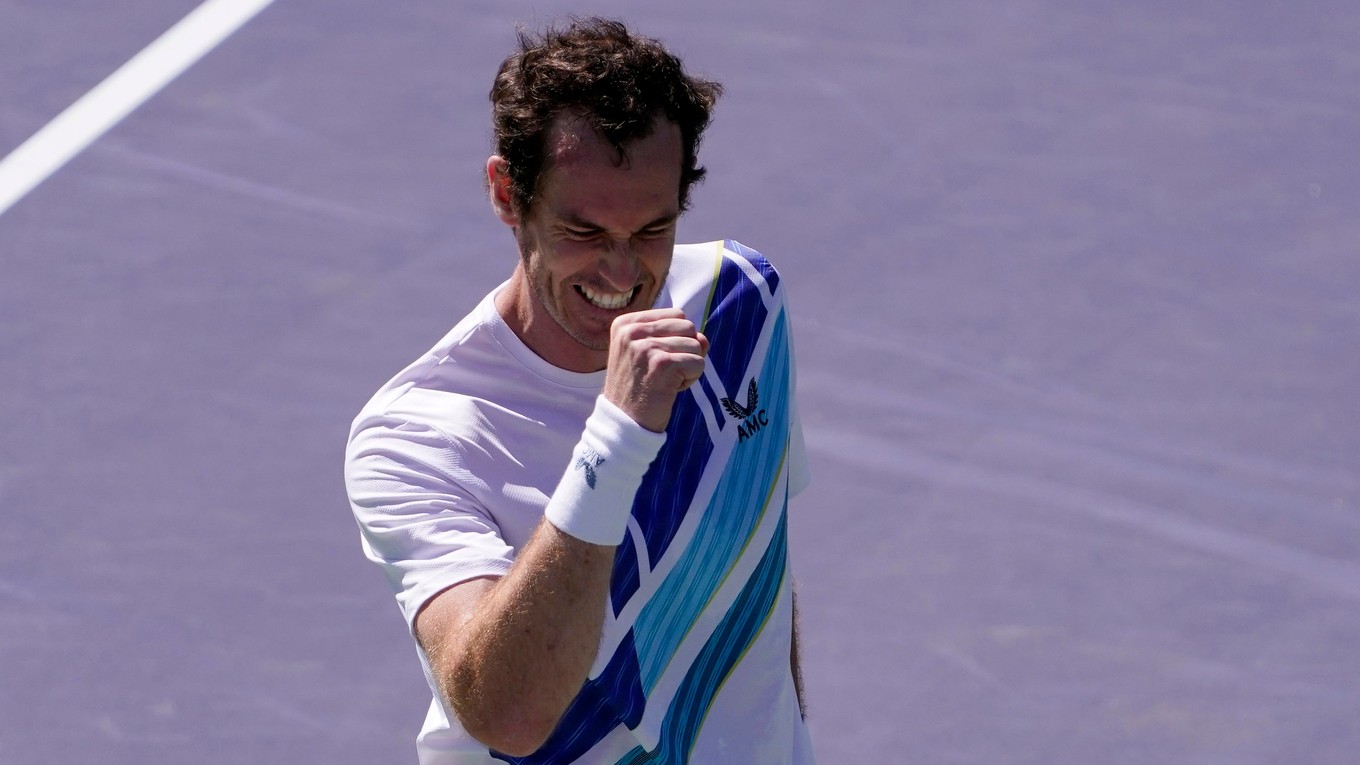 Britský tenista Andy Murray. 